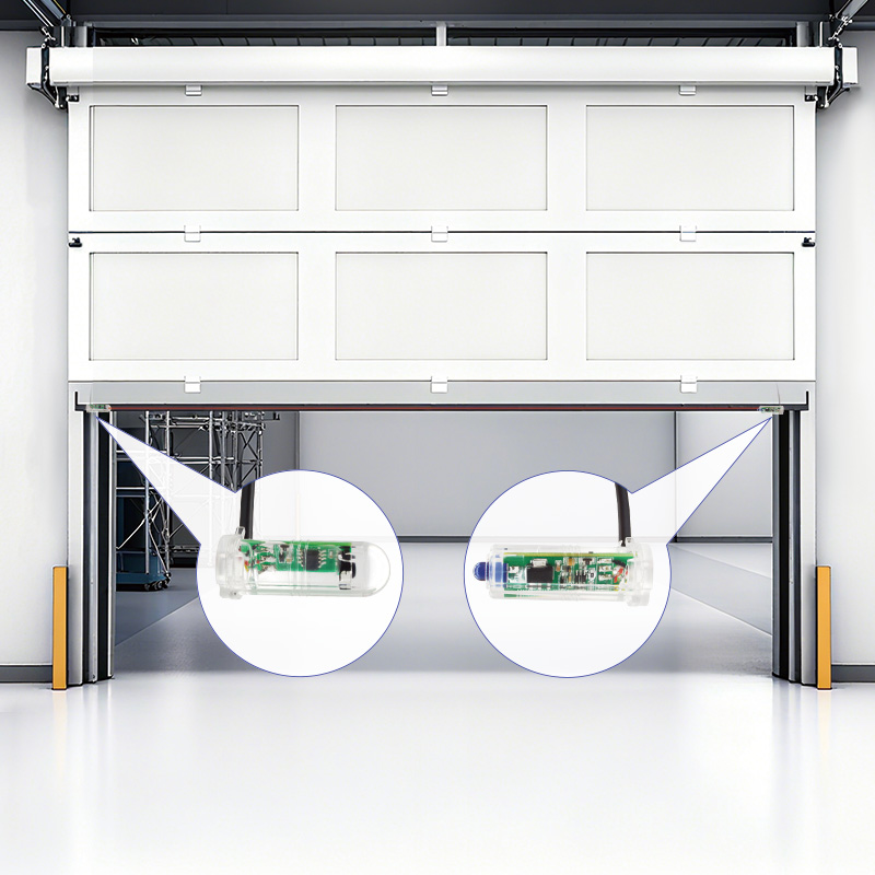 Safety Edge Infrared Photoelectric Sensor with Integrated Diagnostic System for Automatic Doors